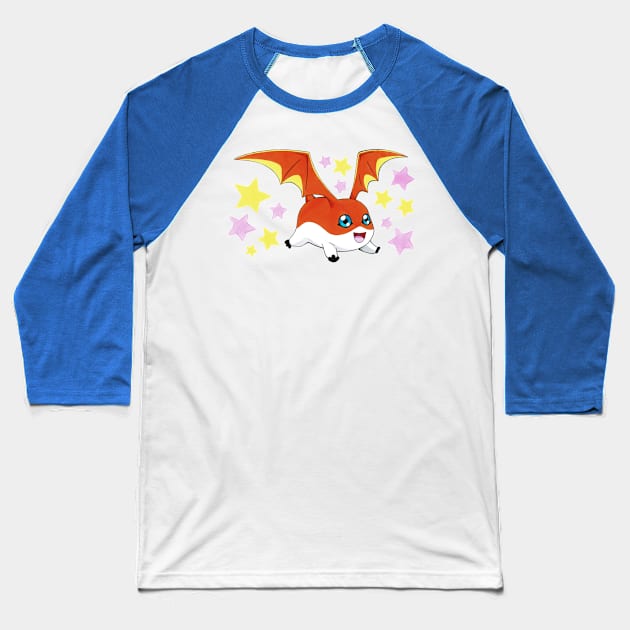 Patamon Baseball T-Shirt by AnaMartins